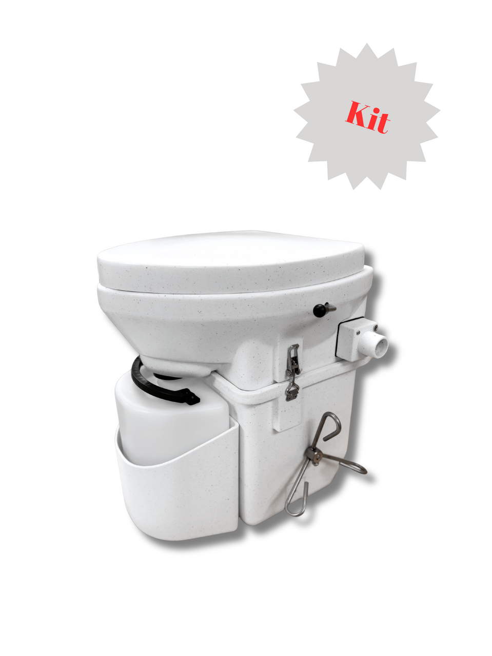 composting toilet - compact emergency disaster preparedness kit for families