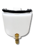 urine separating disposal bottle for composting toilet