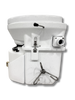 A view of the nature's head foot spider handle with urine diverter kit | compost toilet-side