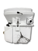 A view of the nature's head foot spider handle with urine diverter kit | compost toilet-side