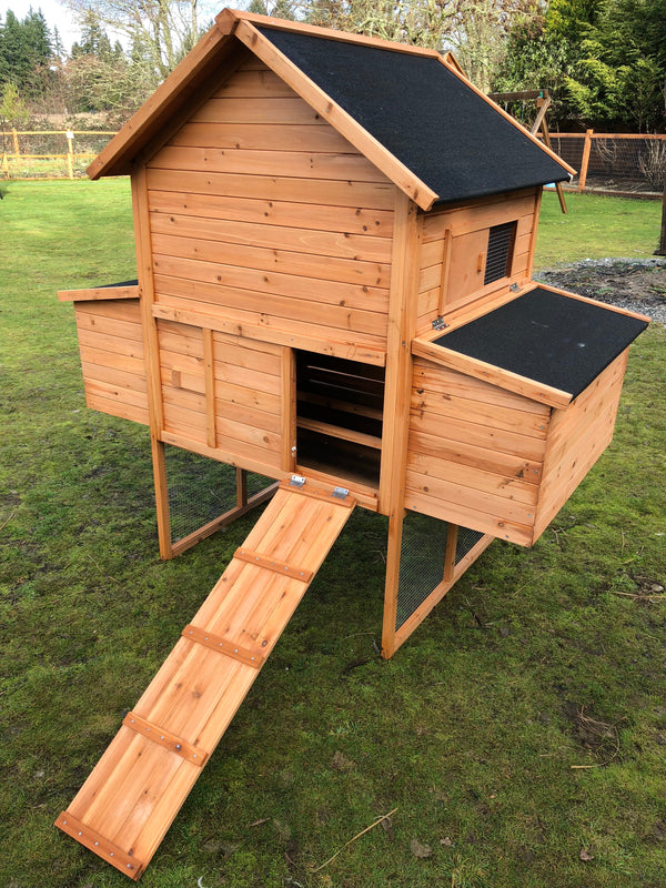 Large deluxe chicken coop house only - Urban Northern Coops