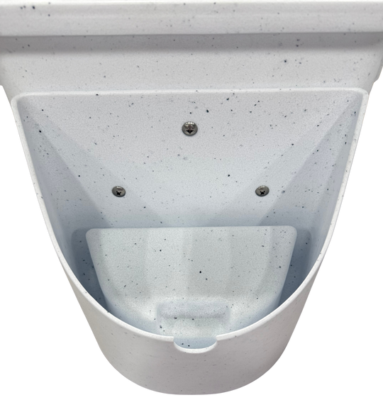 urine separates in toilet bottle holder